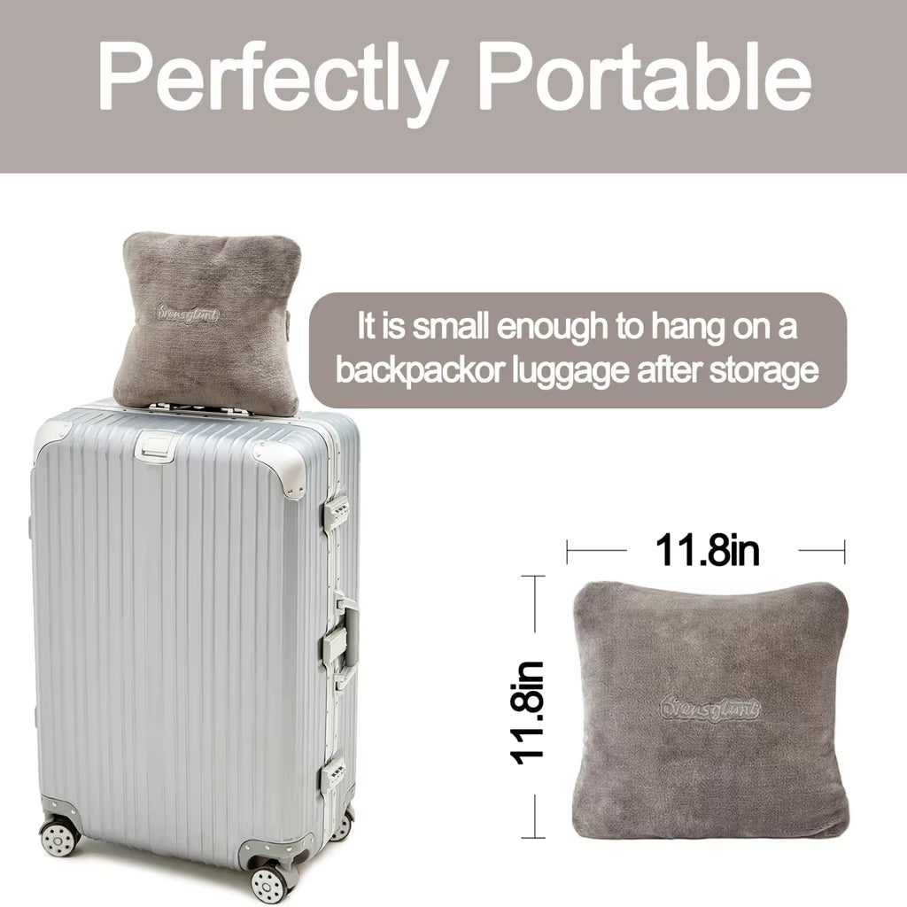 Bulk Sale Best Selling 100% Polyester Flannel Custom Pattern Unisex All Seasons Soft Cozy Portable Folded Travel Blanket